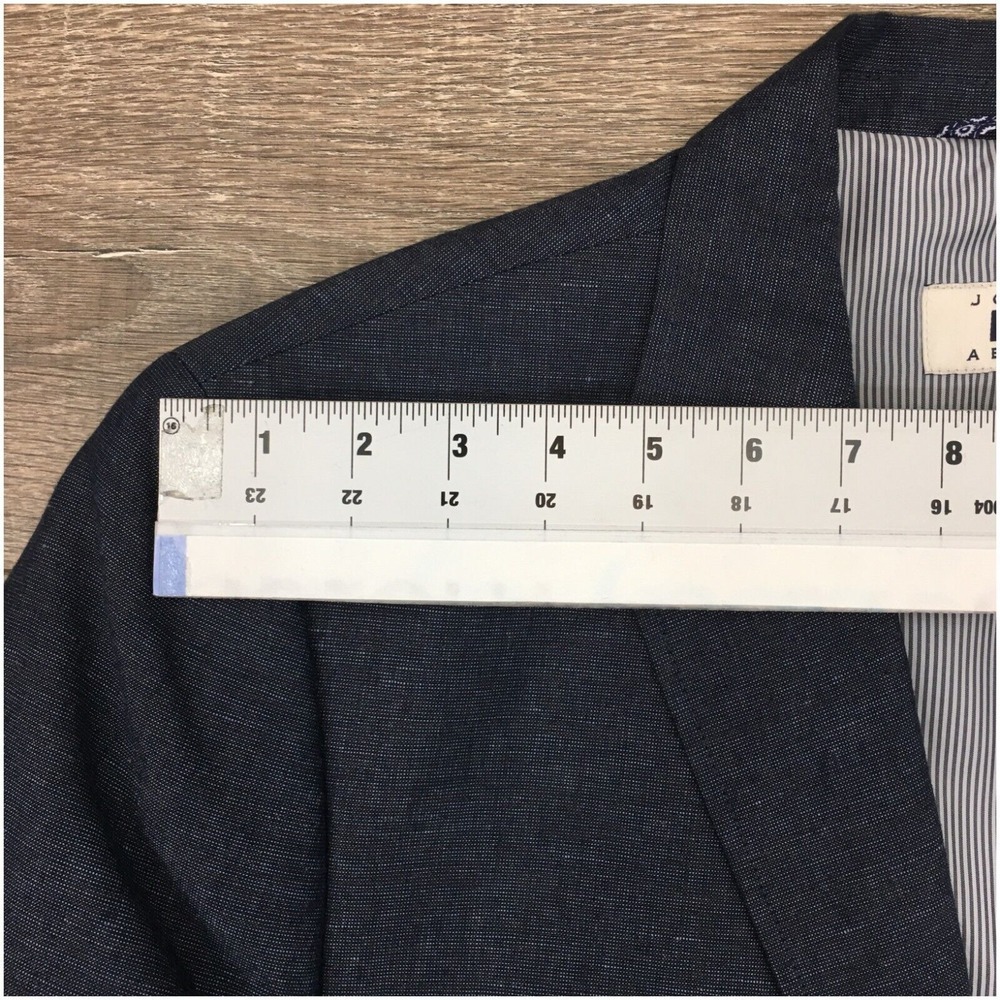 JOSEPH ABBOUD Mens Blazer Sport Coat Casual Jacket‎ Size L 42R Cotton Linen Suit - Picture 4 of 12
